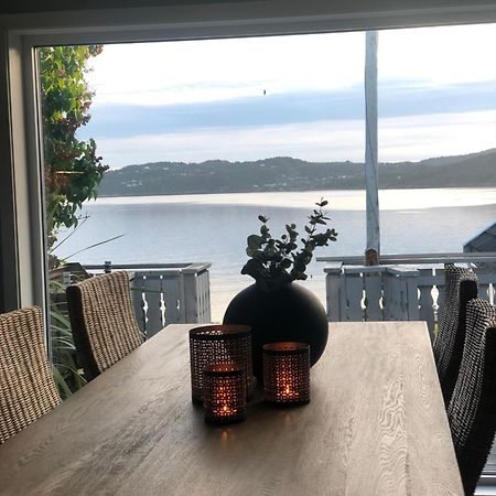 Strandhytte Kristiansand Bagian luar foto