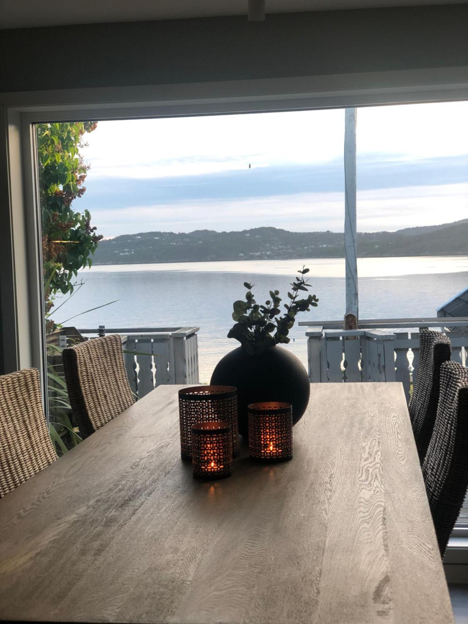 Strandhytte Kristiansand Bagian luar foto